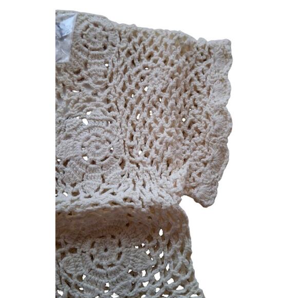 Gymboree Girls Bolero Savanna Sunset  Crochet Cardigan Shrug  Size 3T New - Picture 5 of 6